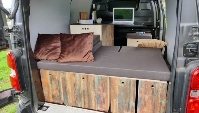 Exemple d'aménagements kit pour Citroën Jumpy