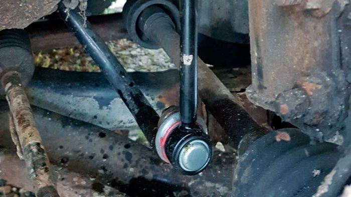 Kit 2 Biellettes De Carrossage + 2 Biellettes De Barre Stabilisatrice Arrière Pour Peugeot 406
